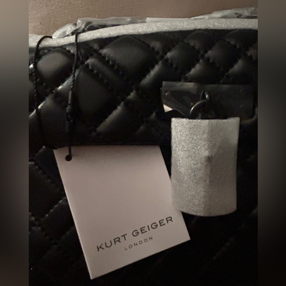 Kurt Geiger London Mini Brixton Drench Leather Shoulder Bag - Picture 6 of 11